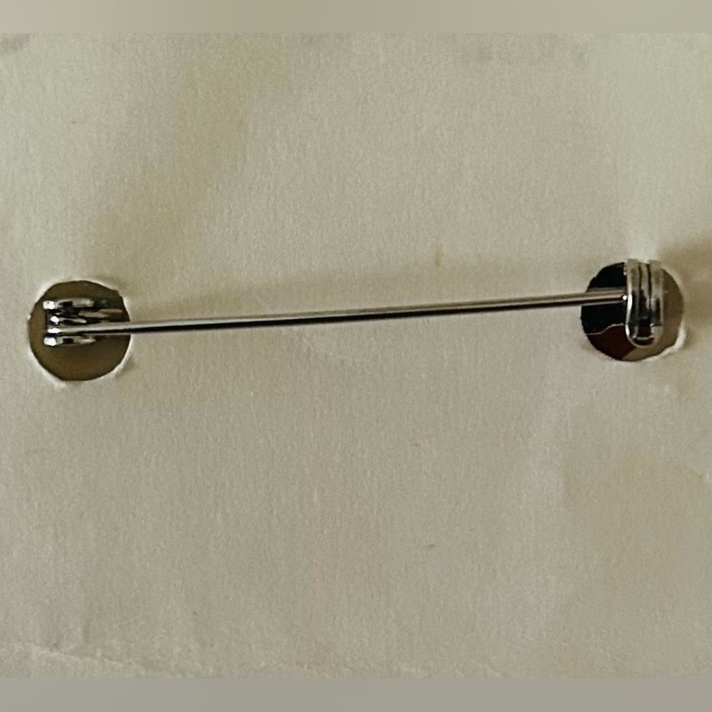 Cream and Gold Tennis Racket Handcrafted Pin - Picture 4 of 8